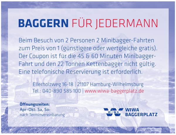 WIWA Baggerplatz WIWA Baggerplatz