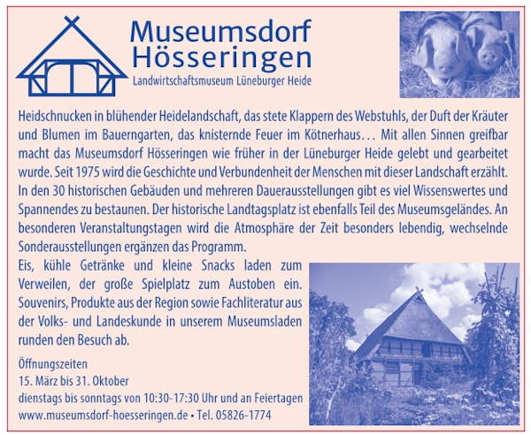 Museumsdorf Hösseringen Suderburg Museumsdorf Hösseringen Suderburg