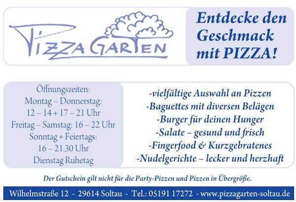 Pizza Garten