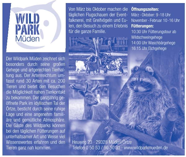 Wildpark Müden Wildpark Müden